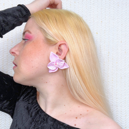 Cercei Orchid Ember roz pastel [4]