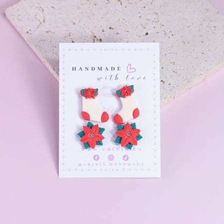 COLECTIE - Cercei - Set Craciunita