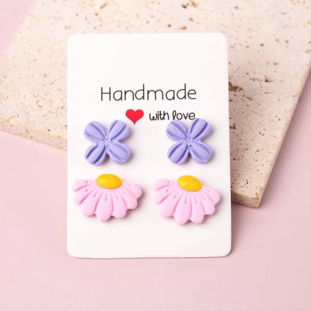 COLECTIE - Cercei - Set Floricele pe Campie