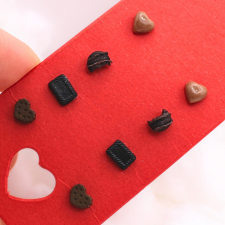 Cercei Studs - Cercei set Mini Deliciu multicolor