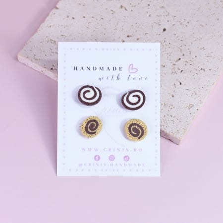 COLECTIE - Cercei - Set Mini Rulada