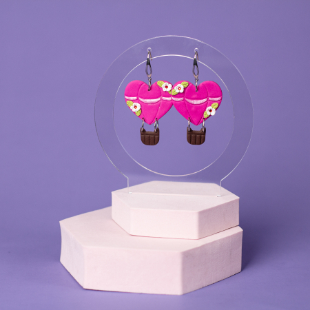 Cercei Lungi - Cercei Vise Plutitoare cu design balon