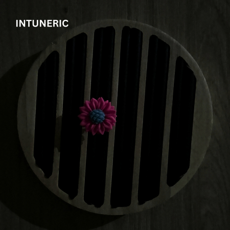 Inel Fluorescent Roz cu Design Floral [2]