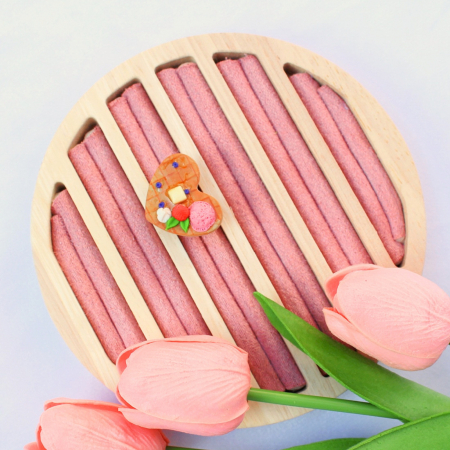 Inel Sweet Waffle maro în formă de waffle [2]