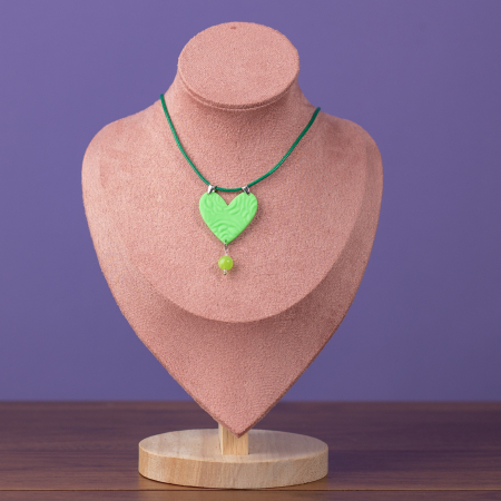 LANTISOARE - Lantisor Glow Heart Charm multicolor