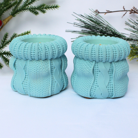 Lumanare Baby Blue cu aroma de vin fiert [1]