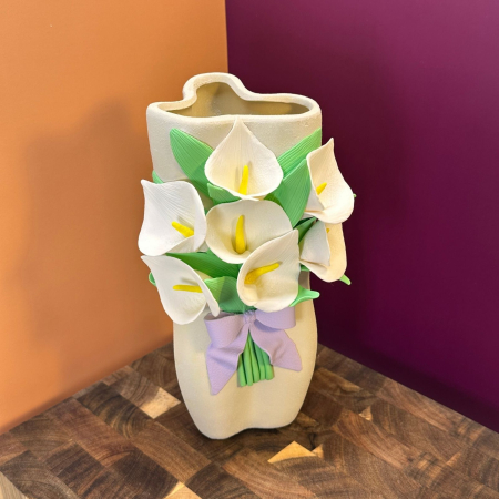 Garden - Vaza - Cale Albe