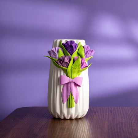 COLECTIE - Vaza cu Lalele - Ametist