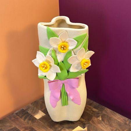 Garden - Vaza - Narcise Albe