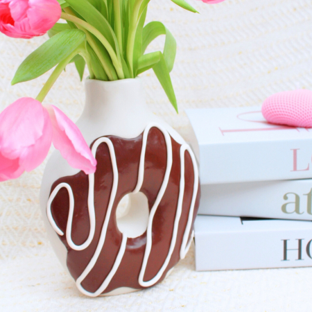 Vaza Sugar Doughnut cu decor vesel [2]