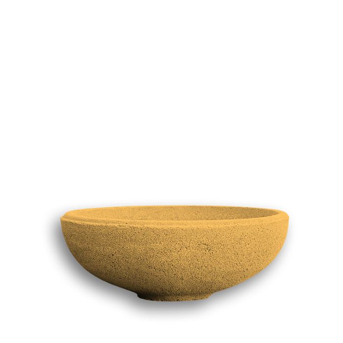 Ghiveci Flori Bol D50 Galben Gri Negru [2]