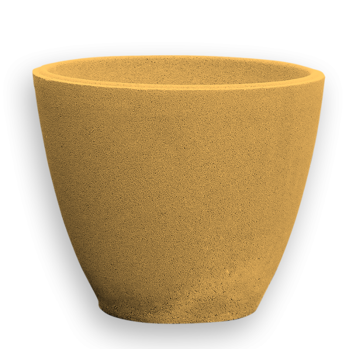 Ghiveci Flori Bol Inalt 60 Galben [1]