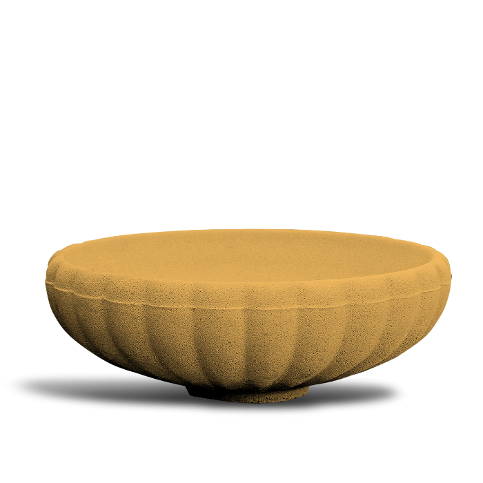 Ghiveci Flori Coupe Margarite B80 Galben Gri Negru [2]