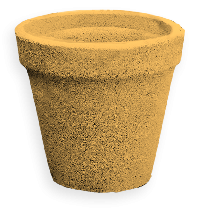 Ghiveci Flori Dimatreu 29 cm Galben Negru Gri [2]