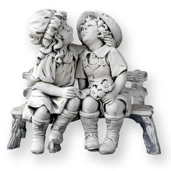 Ornament Copii pe Bancuta [1]