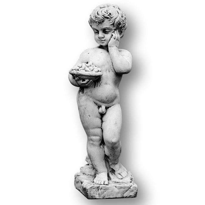Statue Putto Fiori Mare [1]