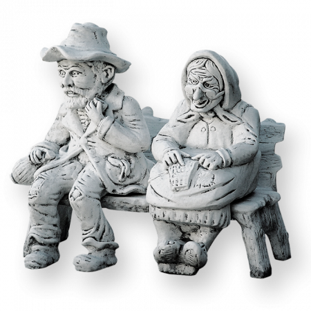 Mobilier Gradina si Decoratiuni - Batrani pe Bancuta