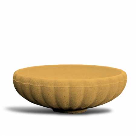 Ghiveci Flori Coupe Margarite B80 Galben Gri Negru [1]