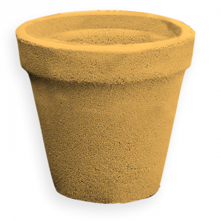 Ghiveci Flori Dimatreu 29 cm Galben Negru Gri [1]