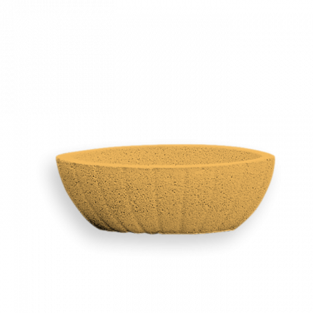 Ghiveci Oval Galben Gri Negru [1]