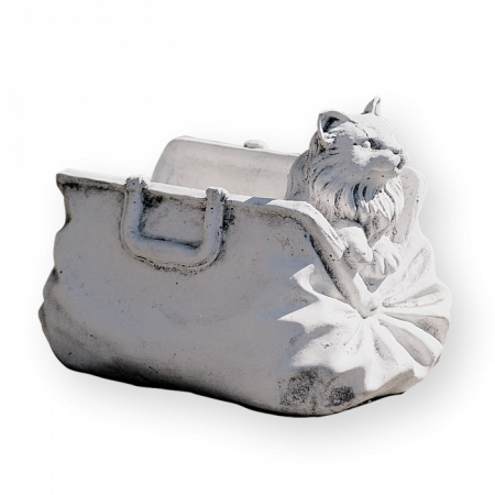 Vaza si Ghivece cu Personaje - Ghiveci Poseta cu Pisica