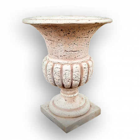 Statui Tematice - Ghiveci Travertino Cupa L