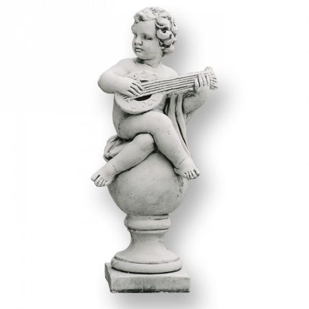 Statui Pitici Tematici - Pitic cu Mandolina Pe Glob