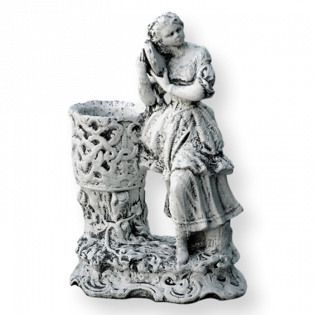 Vaza si Ghivece cu Personaje - Vaza Decor Tamburina Capodimonte