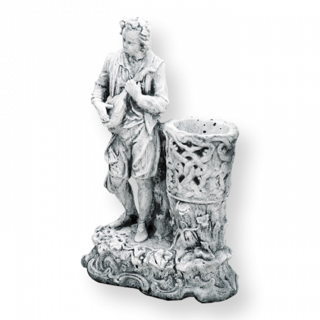 Vaza si Ghivece cu Personaje - Vaza Decorativa Mandolina Capodimonte