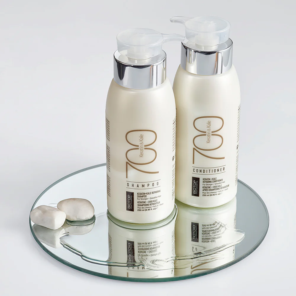 Balsam Pentru Par Degradat- Biotop- 700 Keratin&Kale- 250 ml [2]