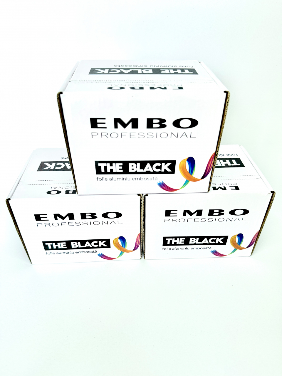 Pachet promotional folie de aluminiu embosata neagra [1]