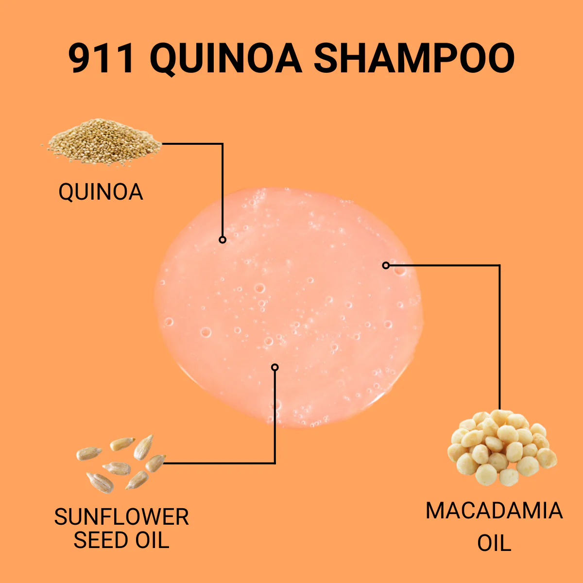 Sampon Pentru Par Uscat - Deteriorat Biotop - 911 Quinoa 250ml [2]
