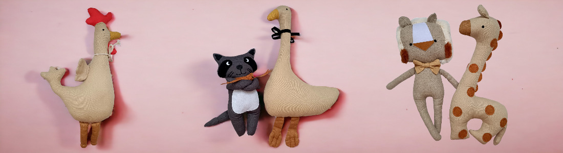 Jucarii material textil