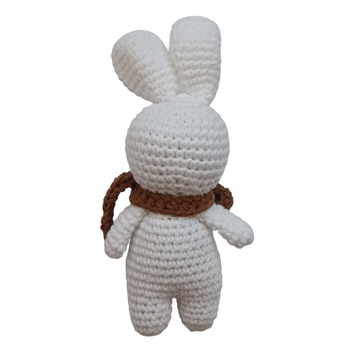 Jucarie crosetata Iepure alb [4]
