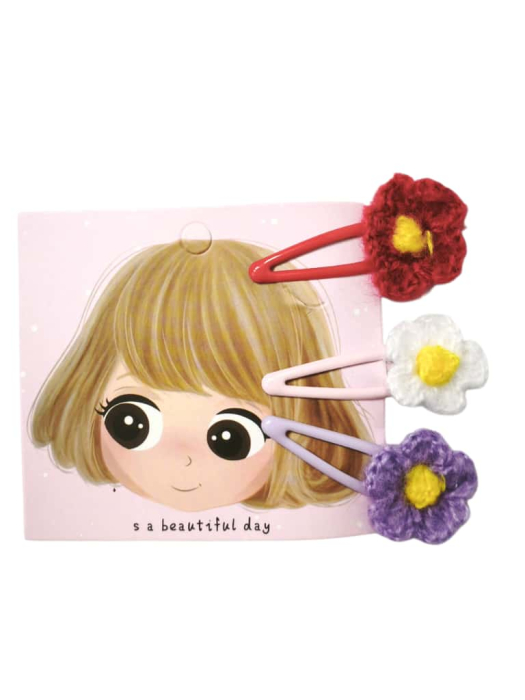 Set clame par cu flori [2]