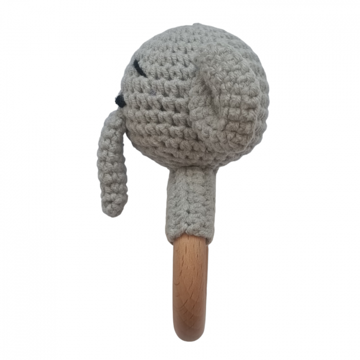 Jucarie dentitie crosetata Elefant [3]