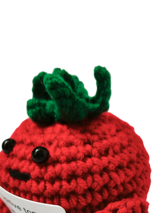 Figurina crosetata Rosie 2 amuzanta, cu mesaj pozitiv [2]