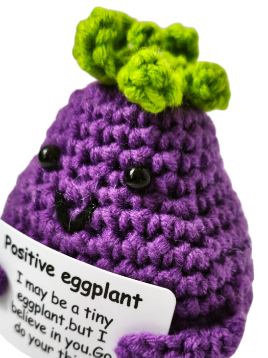 Figurina crosetata Vanata amuzanta, cu mesaj pozitiv [2]