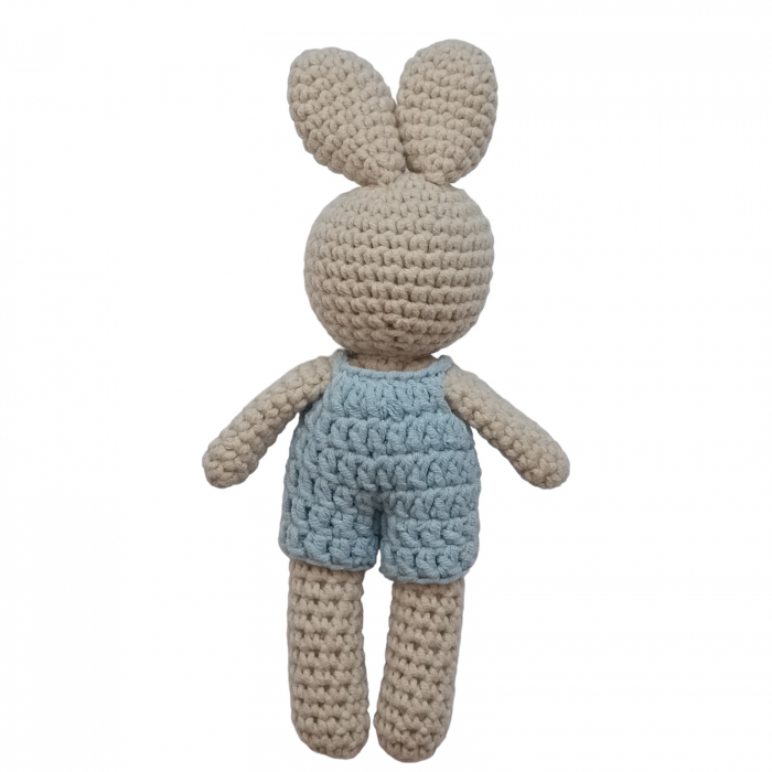 Iepure crosetat cu salopeta albastra [4]