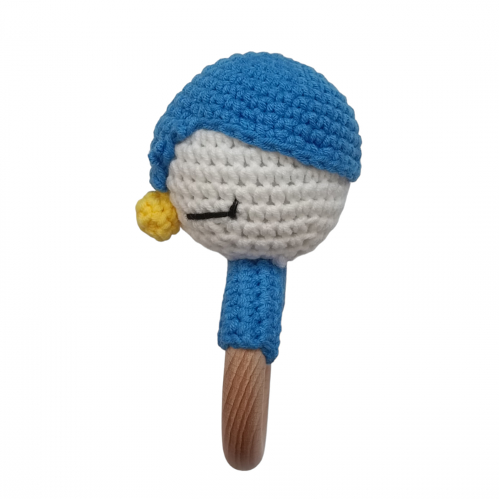 Jucarie dentitie crosetata Pinguin [3]