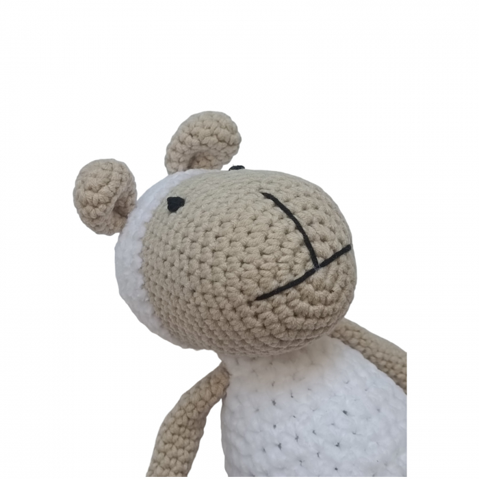 Set cadou - Jucarie crosetata Oaie - babetica albastru [3]