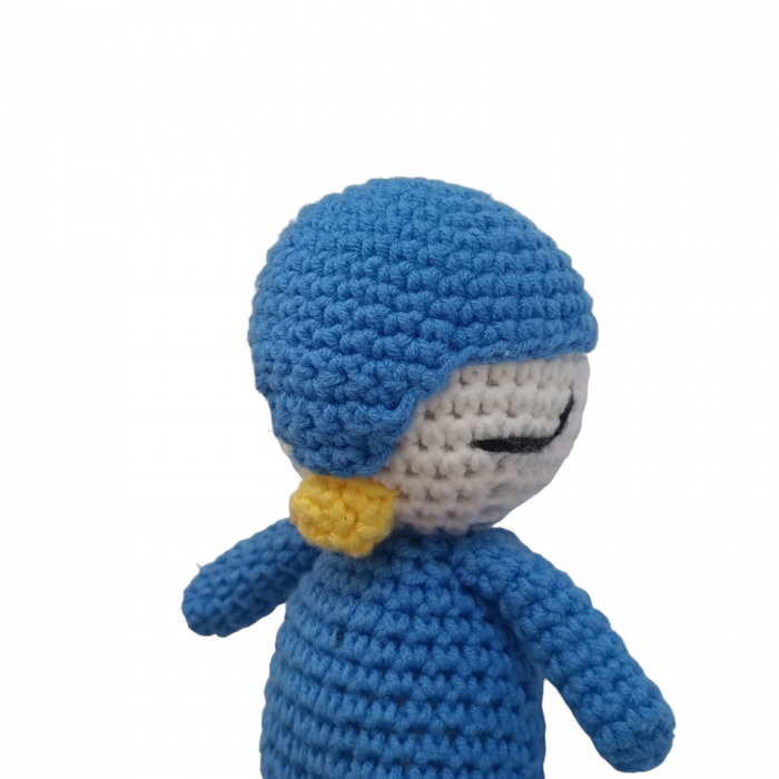 Set cadou bebelusi pinguin crosetat [3]