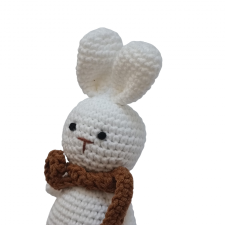 Jucarie crosetata Iepure alb [1]