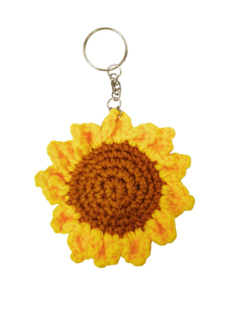 Breloc crosetat - Breloc crosetat Floarea Soarelui