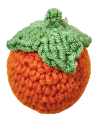 Breloc crosetat Portocala 2 [1]