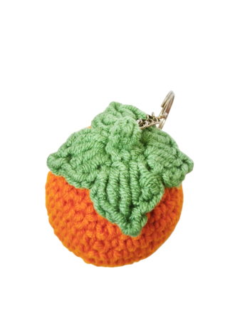 Breloc crosetat - Breloc crosetat Portocala 2