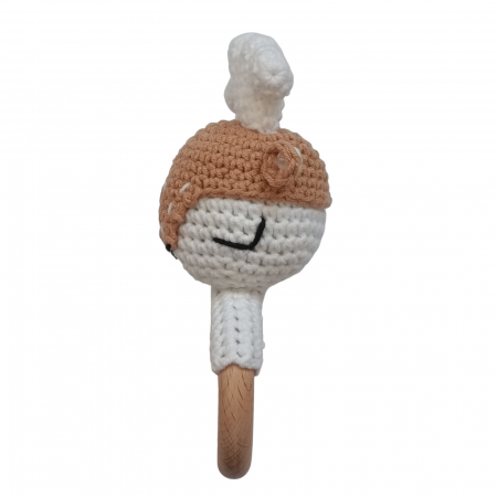 Jucarie dentitie crosetata Caprioara [2]