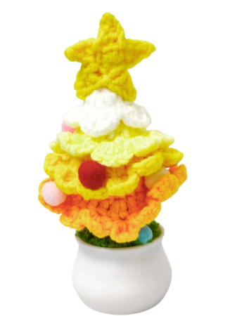 Colectie Craciun - Brad decorativ crosetat