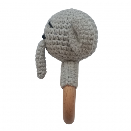 Jucarie dentitie crosetata Elefant [2]