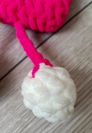 Gentuta crosetata "Roz pufos" [2]